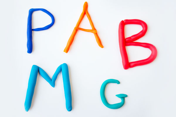 Playdough Letters